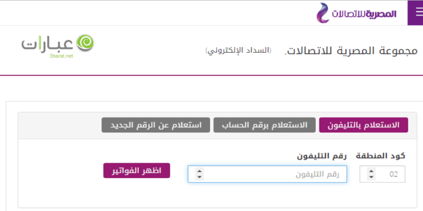 معرفة رقم التليفون الأرضي بالاسم فقط